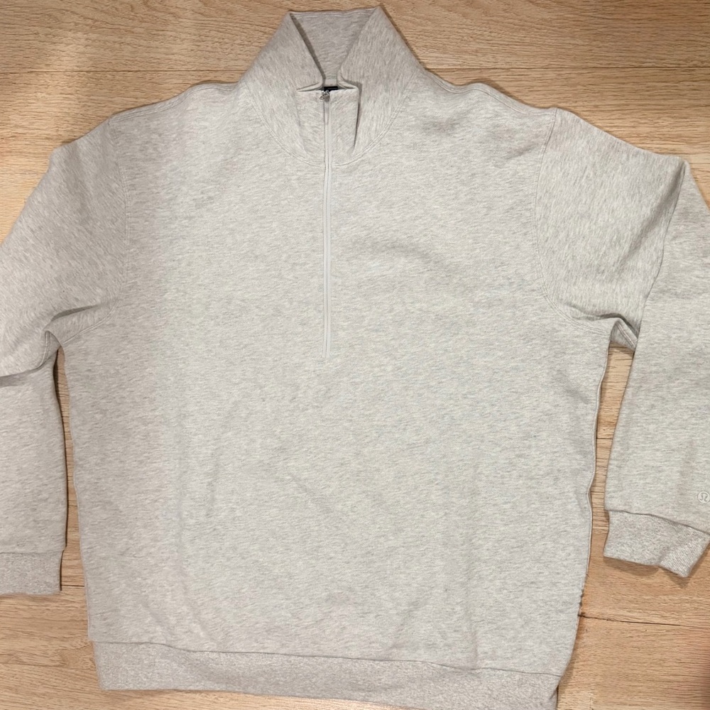 lululemon athletica Heather Gray Pullover - Picture 4 of 5